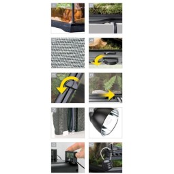 Terrarium szklane Exo Terra - różne rozmiary | Terraria | Vantis Terra