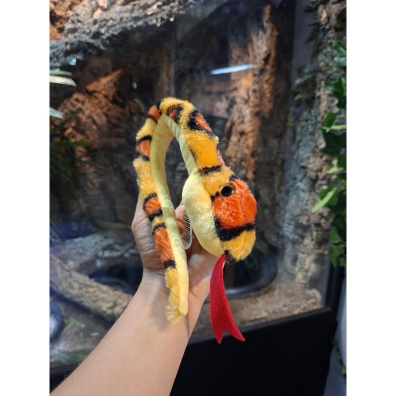 Pluszowy kolorowy wąż Beppe 40cm | Gadżety i zabawki | Vantis Terra Pluszowy kolorowy wąż Beppe 40cm | Gadżety i zabawki | Vantis Terra