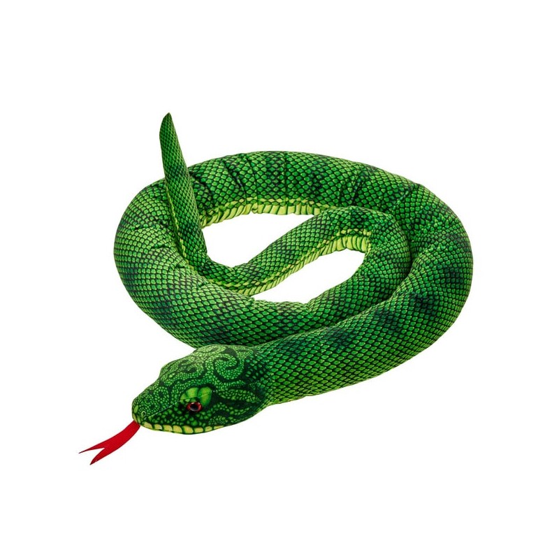 Pluszowy wąż Mamba zielona Beppe 180cm | Gadżety i zabawki | Vantis Terra Pluszowy wąż Mamba zielona Beppe 180cm | Gadżety i zabawki | Vantis Terra