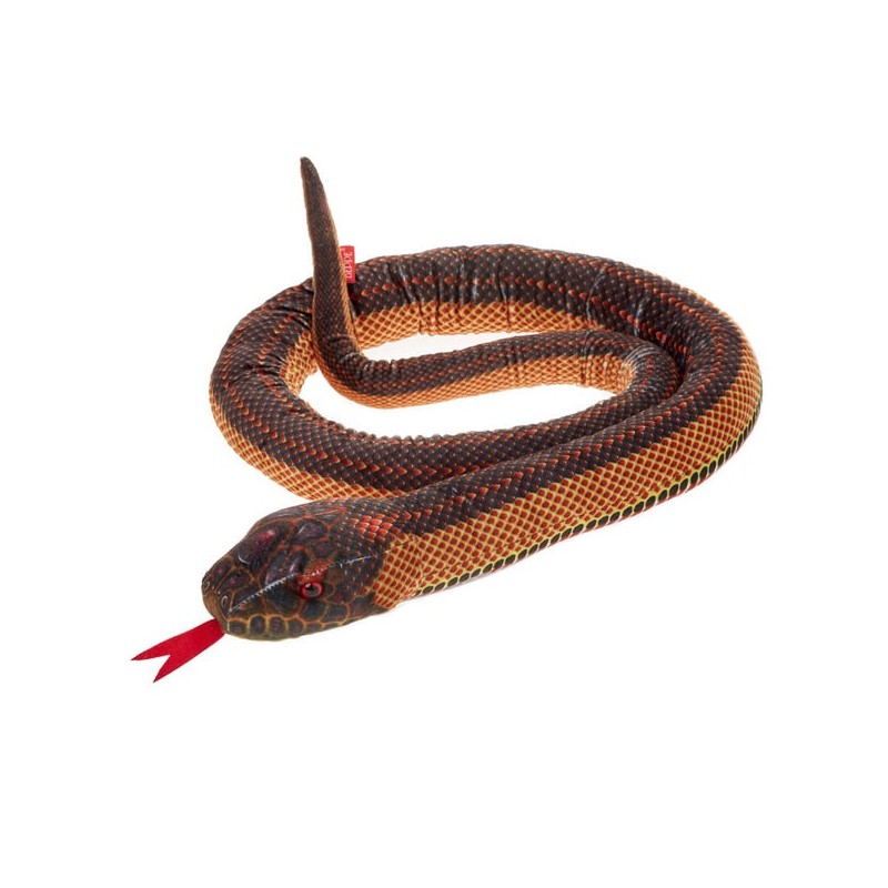 Pluszowy wąż Pyton krwisty Beppe 180cm | Gadżety i zabawki | Vantis Terra Pluszowy wąż Pyton krwisty Beppe 180cm | Gadżety i zabawki | Vantis Terra