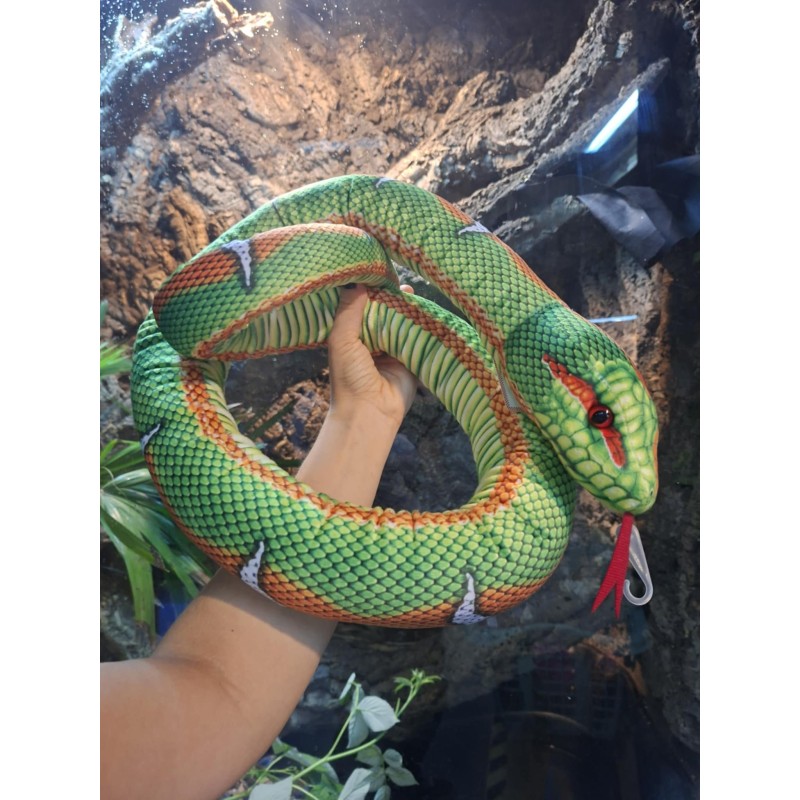 Pluszowy wąż Boa psiogłowy Beppe 180cm | Gadżety i zabawki | Vantis Terra Pluszowy wąż Boa psiogłowy Beppe 180cm | Gadżety i zabawki | Vantis Terra