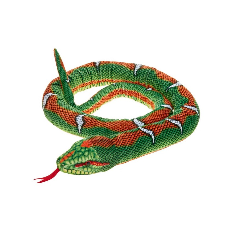 Pluszowy wąż Boa psiogłowy Beppe 180cm | Gadżety i zabawki | Vantis Terra Pluszowy wąż Boa psiogłowy Beppe 180cm | Gadżety i zabawki | Vantis Terra