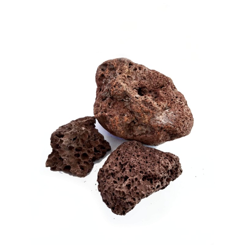 Skała Red Lava Stone - czerwona lawa 1,2kg | Skały | Vantis Terra