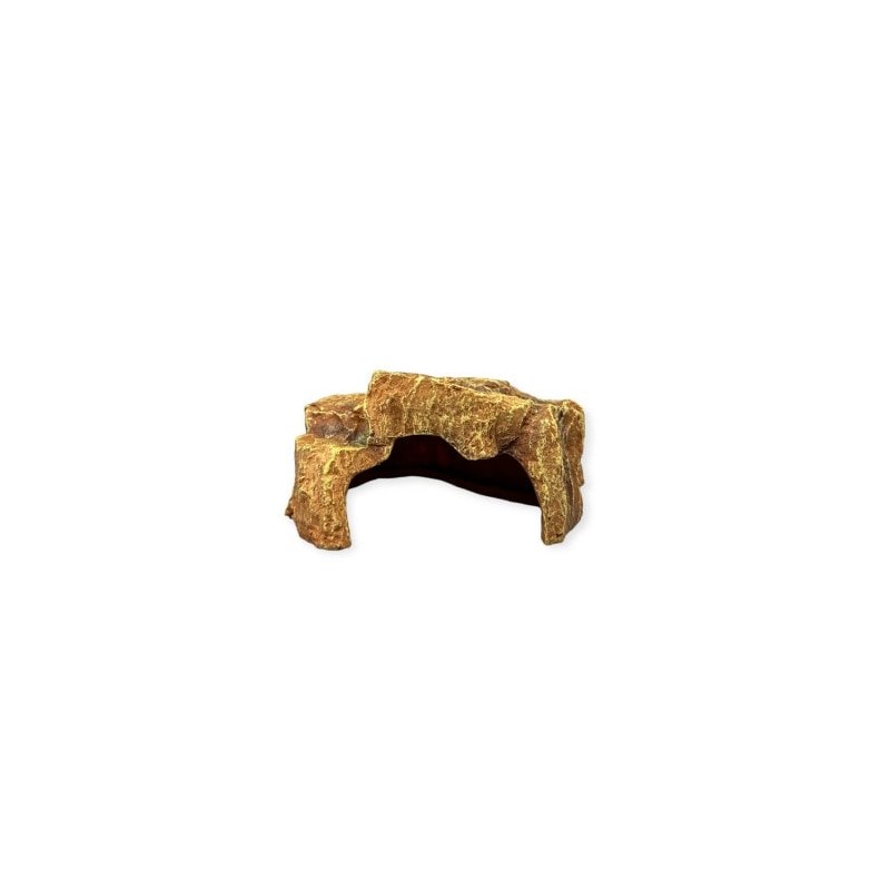 Kryjówka jaskinia piaskowiec - Sandstone Cave Aqua Terra Deco - M | Kryjówki | Vantis Terra