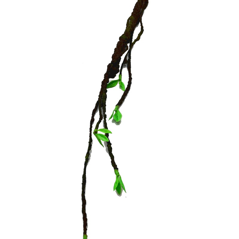 Sztuczna brązowa liana korzeń listki 50cm | Liany | Vantis Terra Sztuczna brązowa liana korzeń listki 50cm | Liany | Vantis Terra