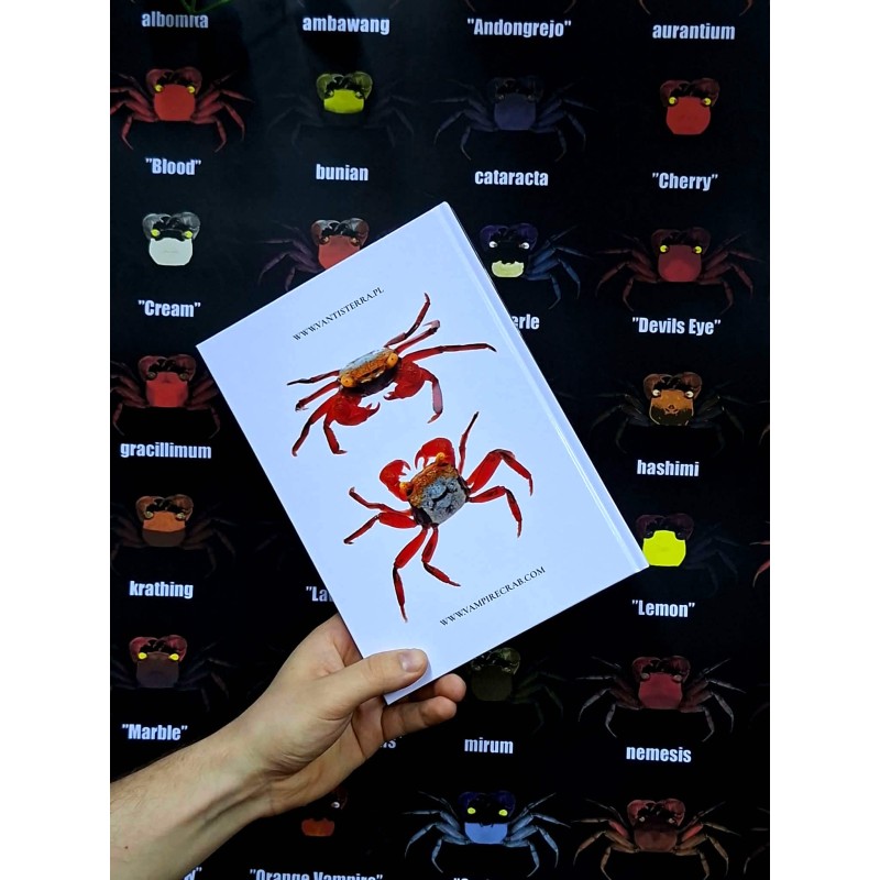 Zestaw Książka Kraby Wampiry Geosesarma Mariusz Olko + Plakat A0 | Gadżety i zabawki | Vantis Terra