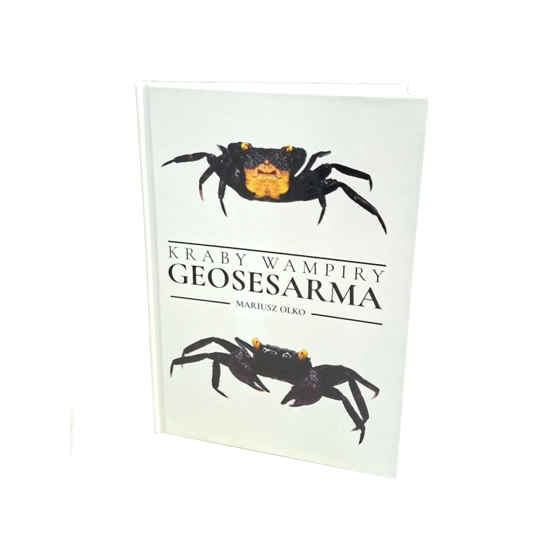 Zestaw Książka Kraby Wampiry Geosesarma Mariusz Olko + Plakat A0 | Gadżety i zabawki | Vantis Terra
