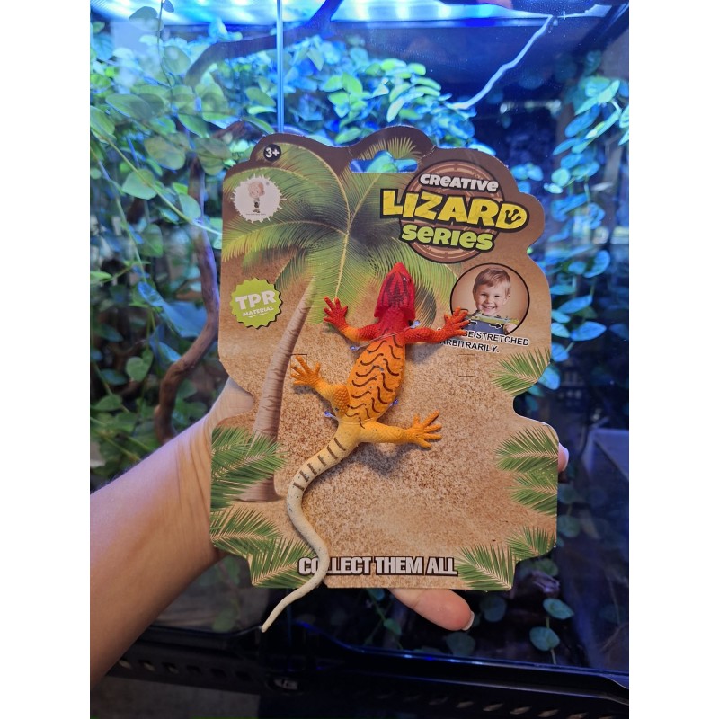 Gumowa jaszczurka Beppe 15cm | Gadżety i zabawki | Vantis Terra Gumowa jaszczurka Beppe 15cm | Gadżety i zabawki | Vantis Terra