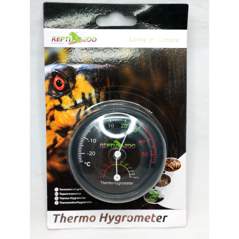 Termometr/Higrometr analogowy RHT01 Repti-Zoo | Urządzenia pomiarowe | Vantis Terra Termometr/Higrometr analogowy RHT01 Repti-Zoo | Urządzenia pomiarowe | Vantis Terra