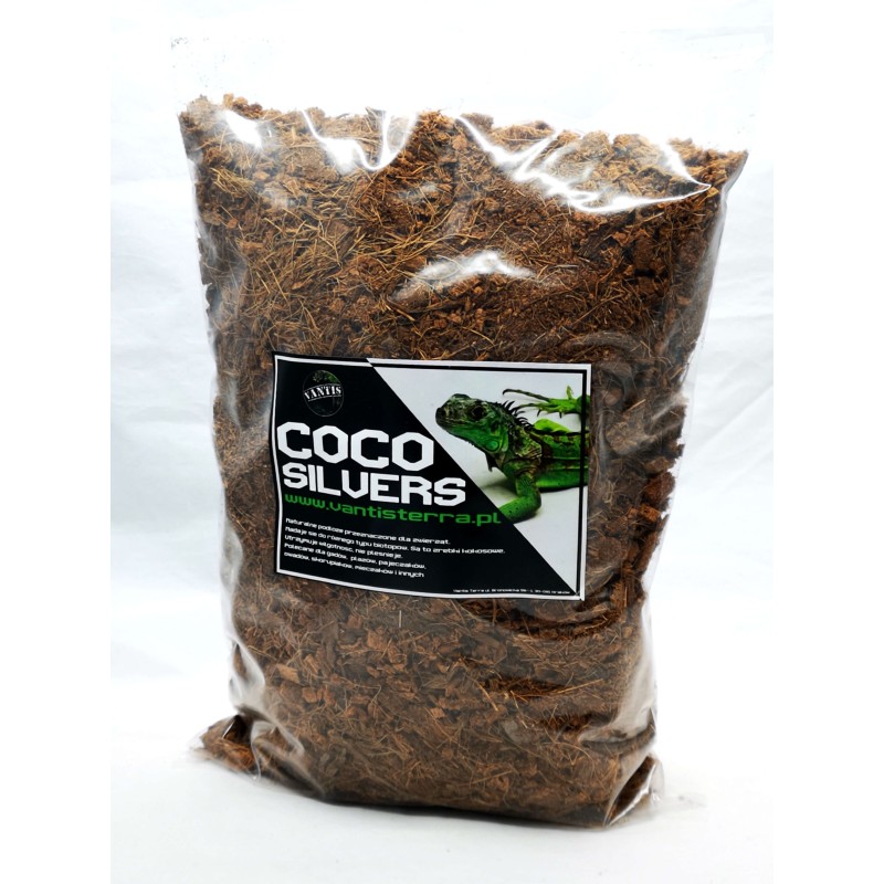 Chips kokosowy "Coco Silvers" Vantis Terra 800 g | Podłoże | Vantis Terra