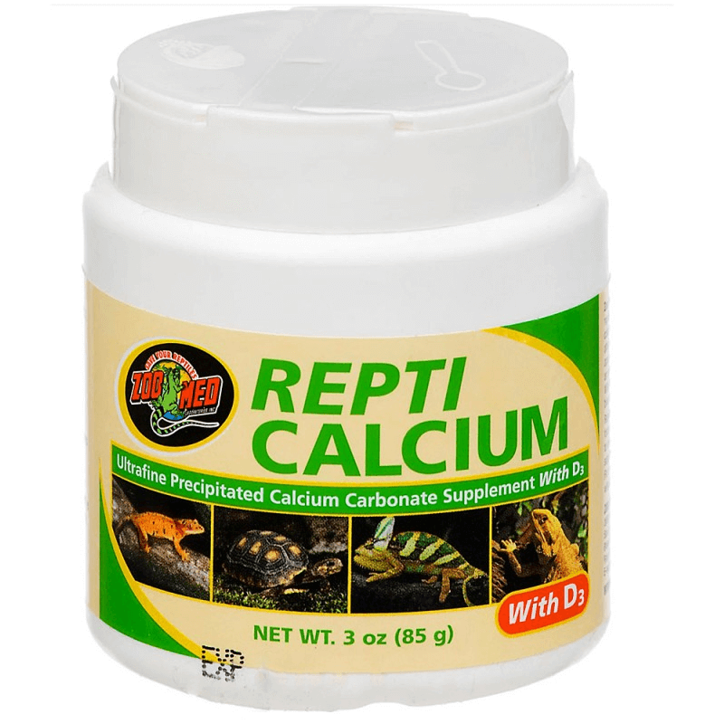ZOOMED Repti Calcium 85g - Wapno dla gad&oacute;w i płaz&oacute;w z wit D3 | Suplementy i witaminy | Vantis Terra