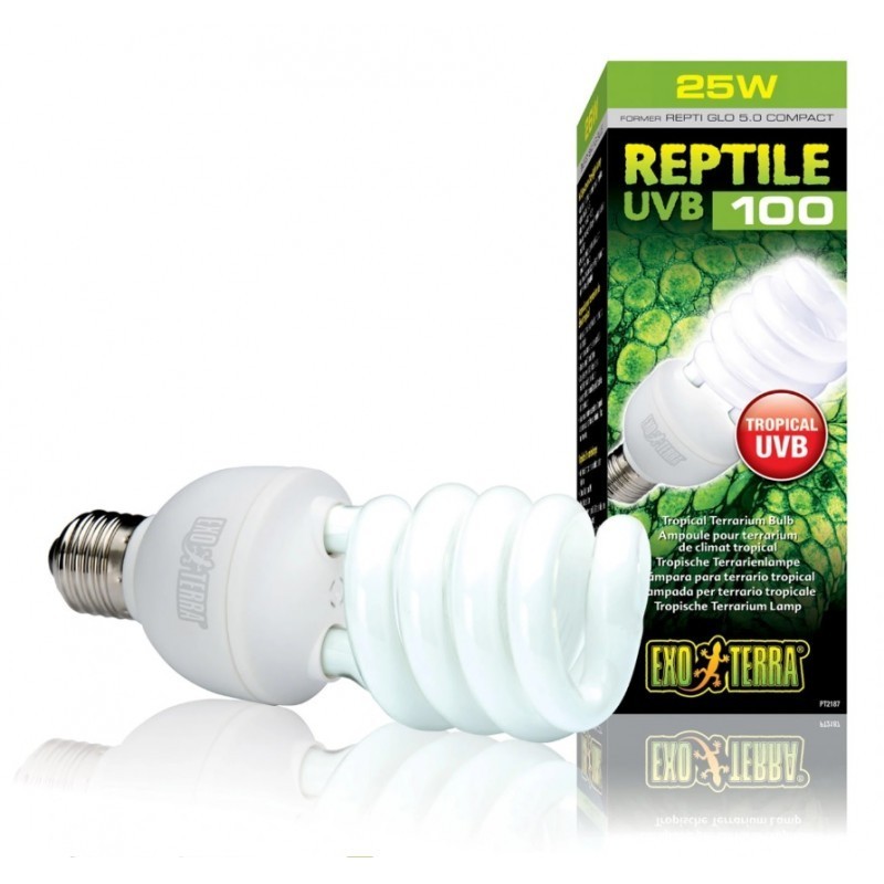 Żarówka Exo Terra Reptile UVB 100 25w | Żarówki, Świetlówki, Ledy | Vantis Terra