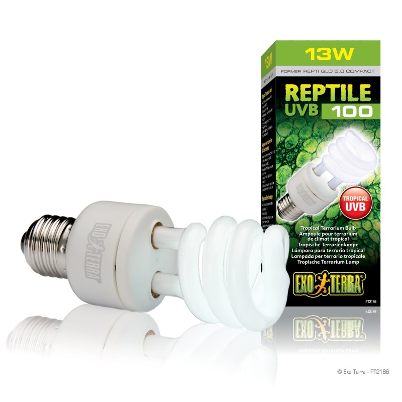 Żarówka Exo Terra Reptile UVB 100 13w | Żarówki, Świetlówki, Ledy | Vantis Terra