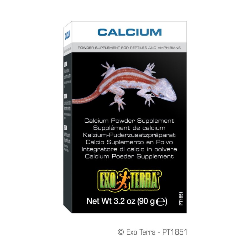 Calcium bez D3 - wapno sproszkowane Exo Terra 90 g | Suplementy i witaminy | Vantis Terra