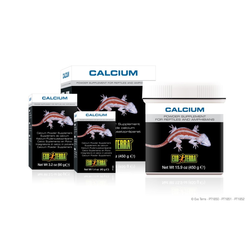 Calcium bez D3 - wapno sproszkowane Exo Terra 90 g | Suplementy i witaminy | Vantis Terra