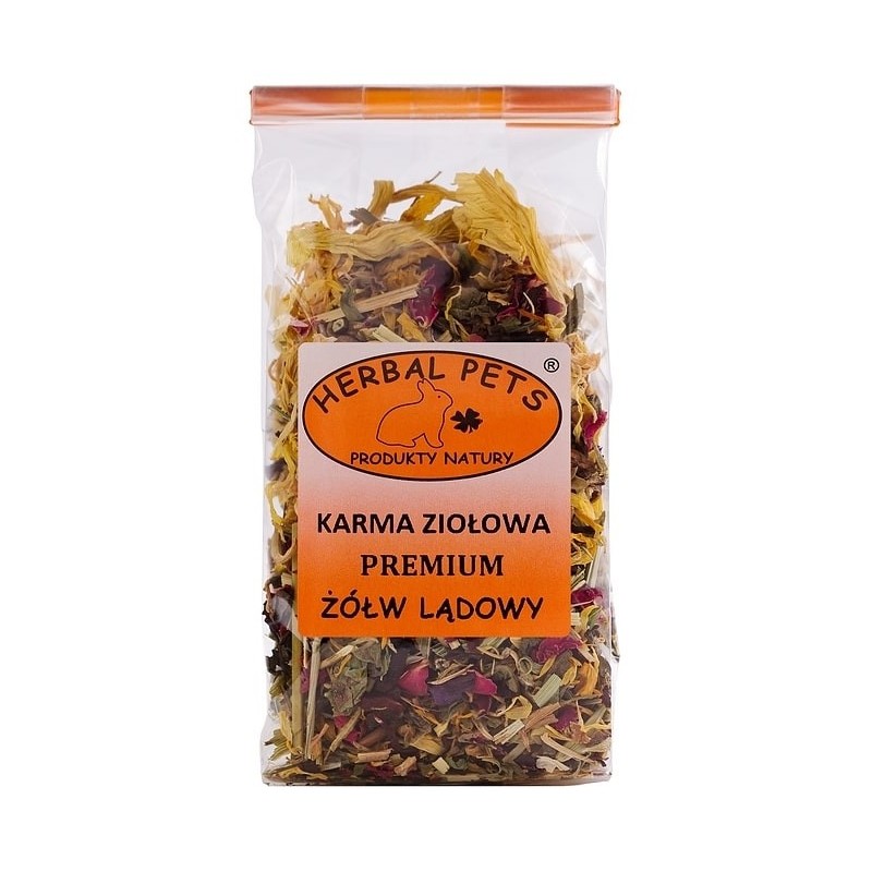 Karma ziołowa Premium Herbal Pets - Żółw lądowy 40g | Pokarmy gotowe | Vantis Terra