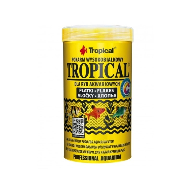 Tropical Pokarm wysokobiałkowy dla ryb Tropical 100ml | Pokarmy gotowe | Vantis Terra