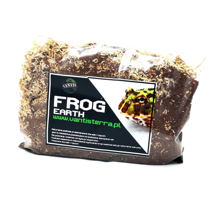 Podłoże dla żab i ropuch "Frog earth" Vantis Terra 350g | Podłoże | Vantis Terra Podłoże dla żab i ropuch "Frog earth" Vantis Terra 350g | Podłoże | Vantis Terra
