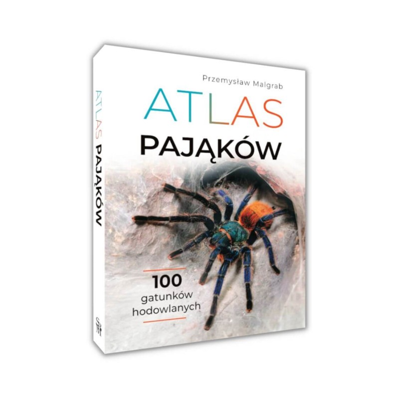 Atlas pająków - Przemysław Malgrab ARACHNOHOBBIA | Gadżety i zabawki | Vantis Terra