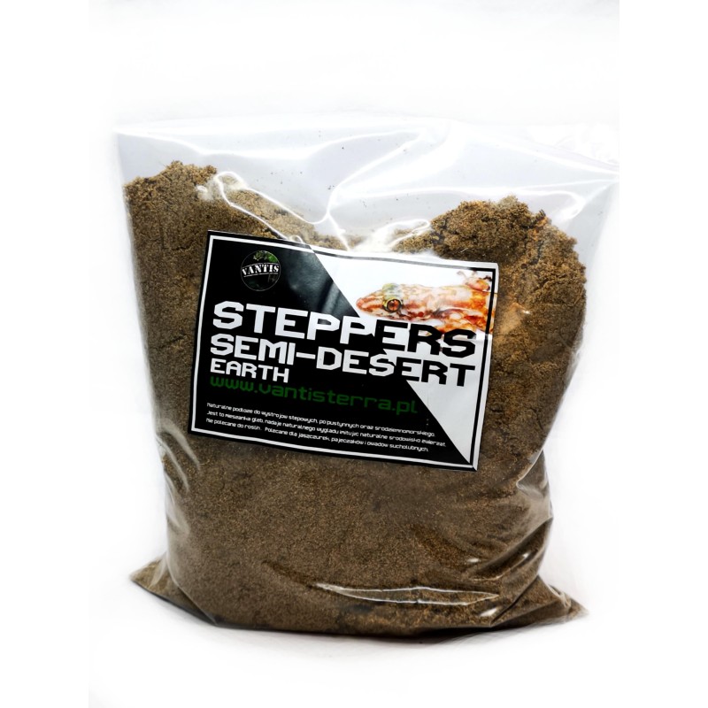 Podłoże stepy i p&oacute;łpustynia "Steppers Semi-desert Earth" Vantis Terra 3kg | Podłoże | Vantis Terra