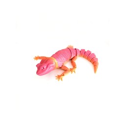 Gekon lamparci druk 3D - ruchoma zabawka - kolor | Gadżety i zabawki | Vantis Terra