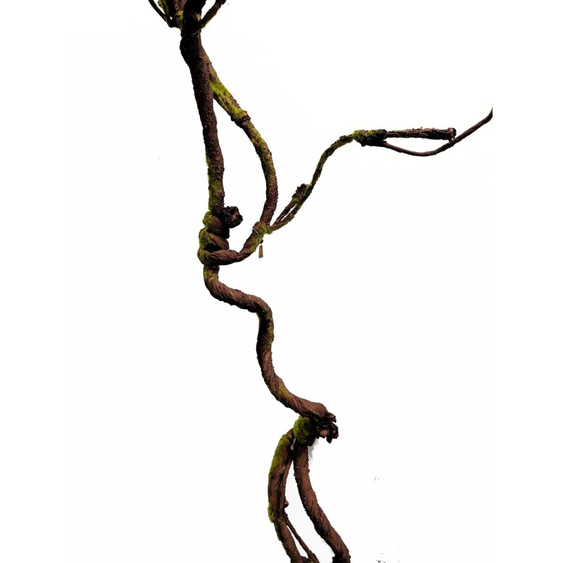 Sztuczna liana korzeń brązowy z mchem 150cm | Korzenie, tuby, liany | Vantis Terra Sztuczna liana korzeń brązowy z mchem 150cm | Korzenie, tuby, liany | Vantis Terra