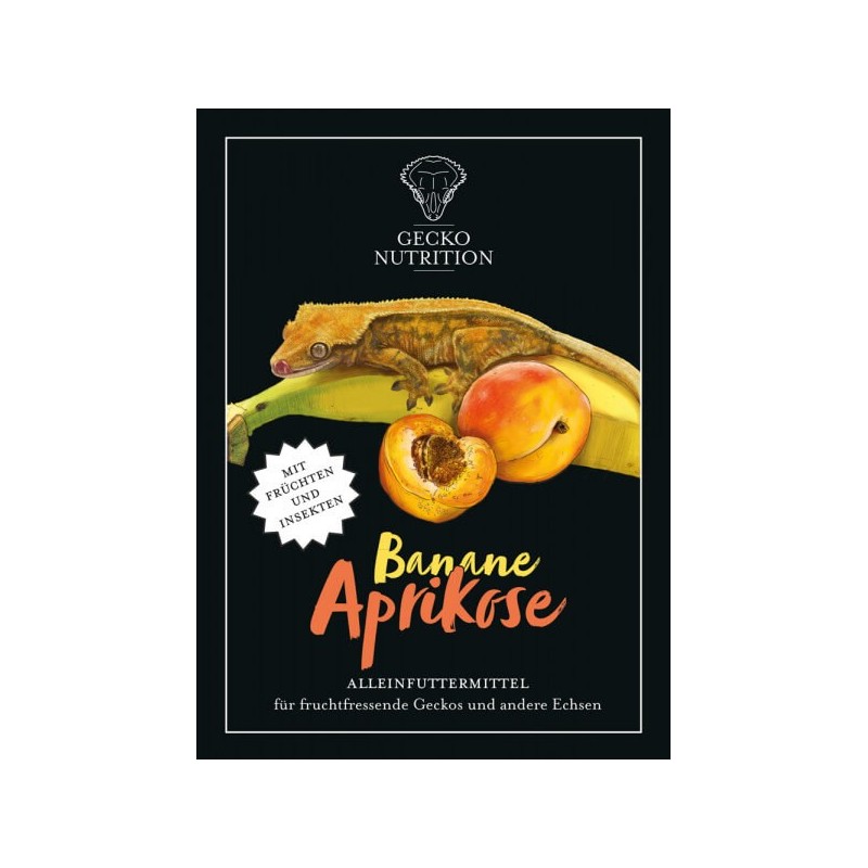Gecko Nutrition Banan Morela - papka owocowa dla gekon&oacute;w i jaszczurek | Papki owocowe | Vantis Terra
