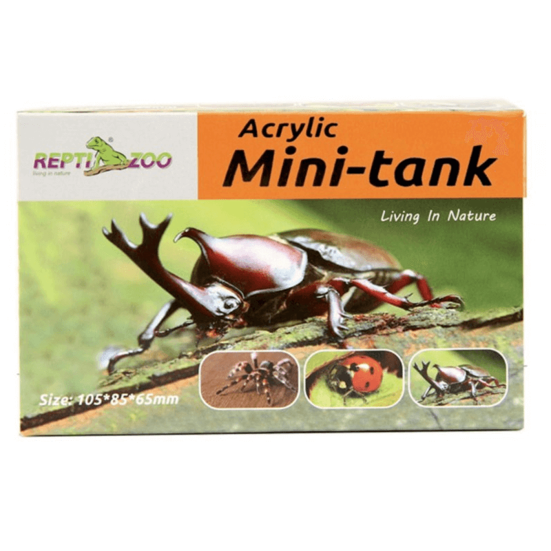 Terrarium akrylowe Mini-tank Repti Zoo 10x8x6 cm | Pojemniki | Vantis Terra Terrarium akrylowe Mini-tank Repti Zoo 10x8x6 cm | Pojemniki | Vantis Terra