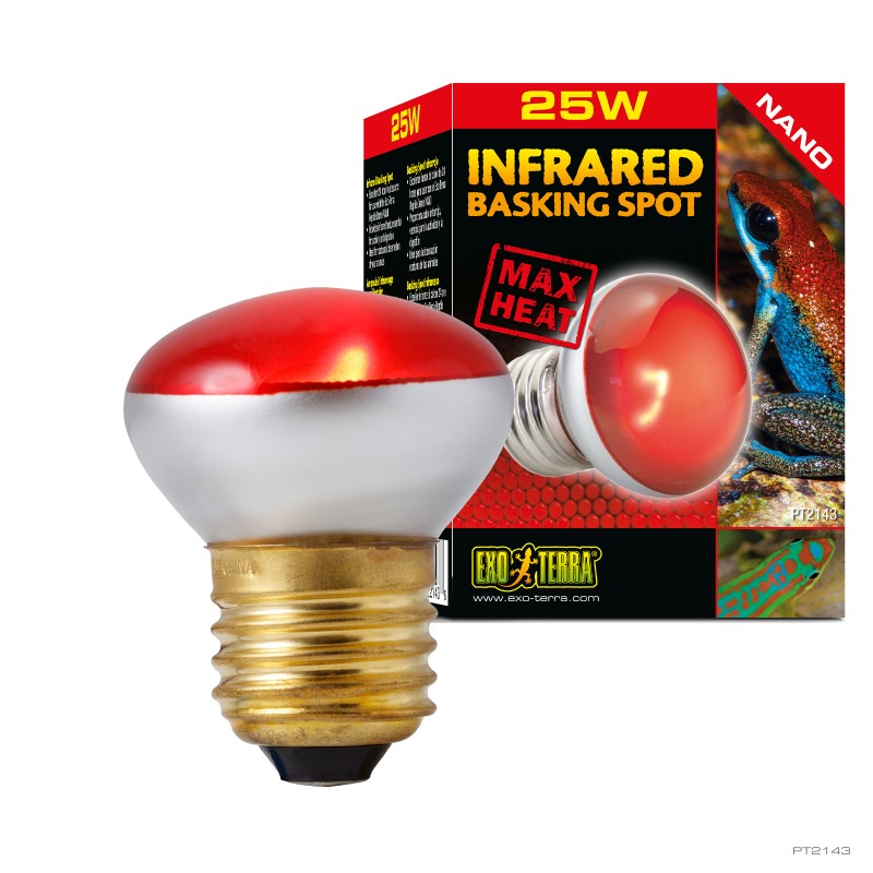 Żar&oacute;wka grzewcza Exo Terra Infrared basking spot NANO 25w | Żar&oacute;wki, Świetl&oacute;wki, Ledy | Vantis Terra