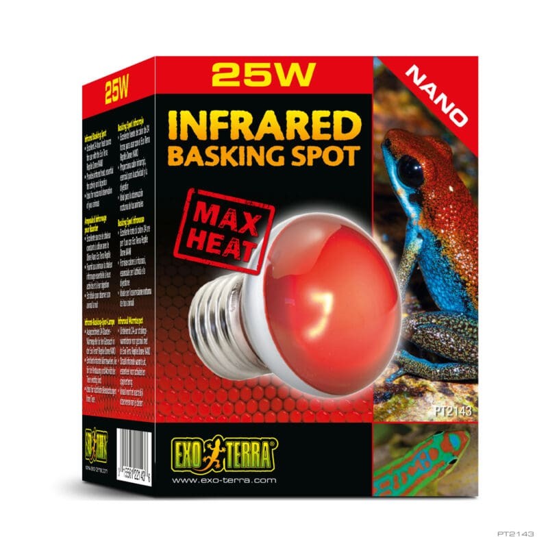 Żarówka grzewcza Exo Terra Infrared basking spot NANO 25w | Żarówki, Świetlówki, Ledy | Vantis Terra