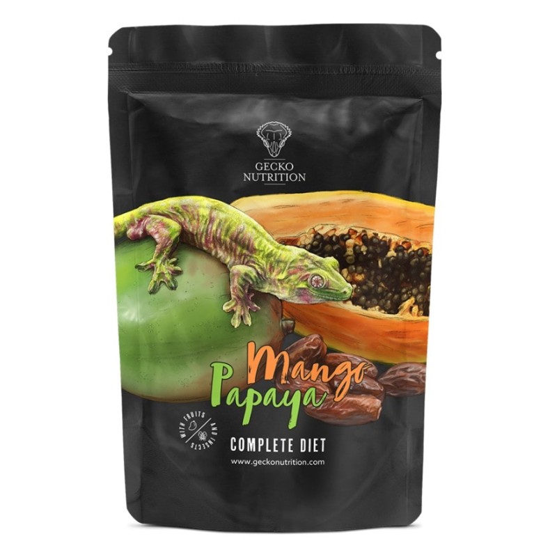 Gecko Nutrition Mango Papaja - papka owocowa dla gekonów i jaszczurek | Papki owocowe | Vantis Terra